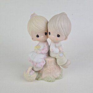 Precious Moments E-1376 Love One Another Last Forever Porcelain Figurine